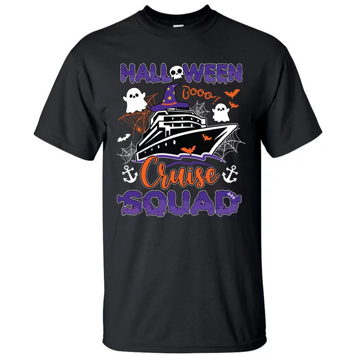 Halloween Cute Boo Cruise Squad Family Outfits Cruising Crew Tall T-Shirt