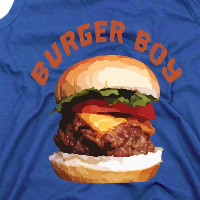 Hamburger Cheeseburger Burger Funny Fast Food Gift Tank Top