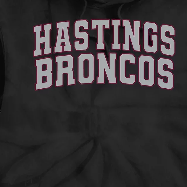 Hastings College Broncos 02 Tie Dye Hoodie