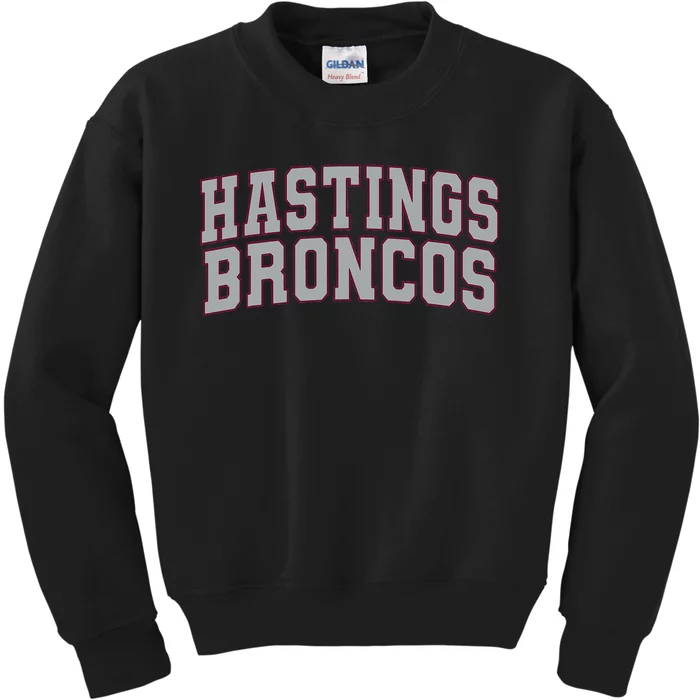 Hastings College Broncos 02 Kids Sweatshirt