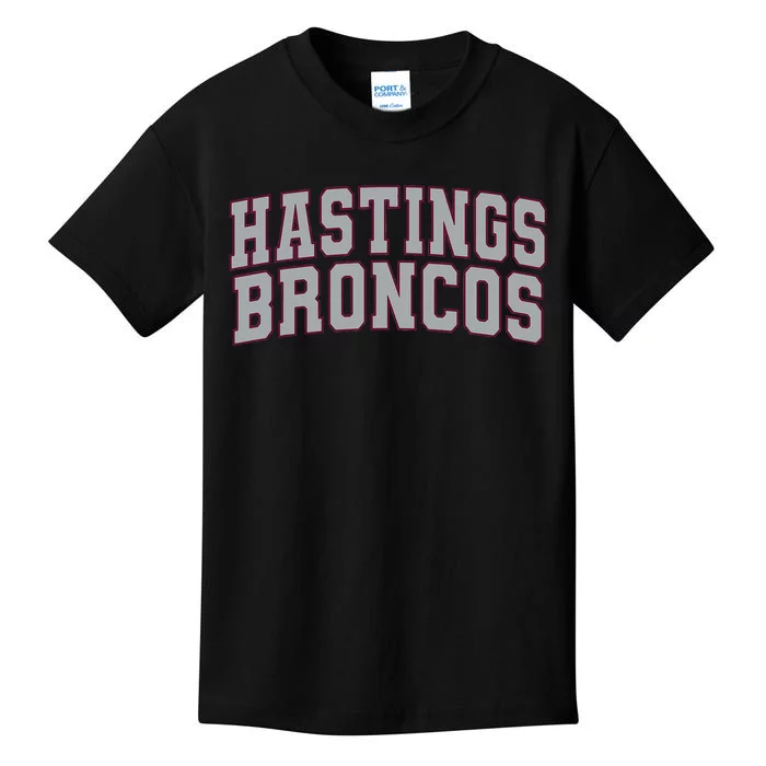 Hastings College Broncos 02 Kids T-Shirt