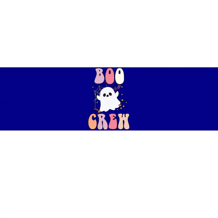 Halloween Costume Boo Crew Groovy Cute Ghost Gift Bumper Sticker