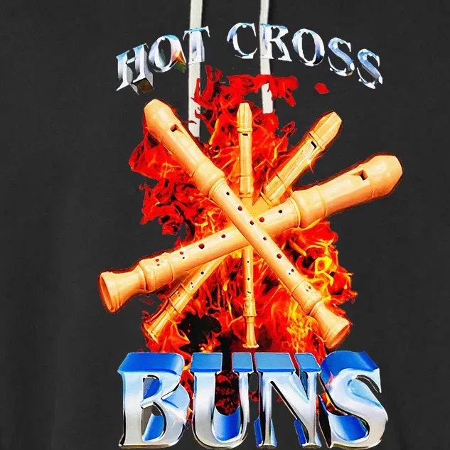 Hot Cross Buns Garment-Dyed Fleece Hoodie