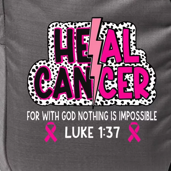 Heal Cancer Believe God Christian Impact Tech Backpack