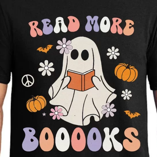 Halloween Cute Boo Read A Book Teacher's Day Pajama Set