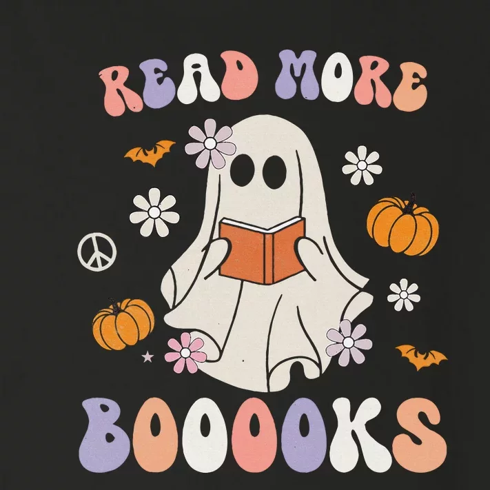 Halloween Cute Boo Read A Book Teacher's Day Toddler Long Sleeve Shirt