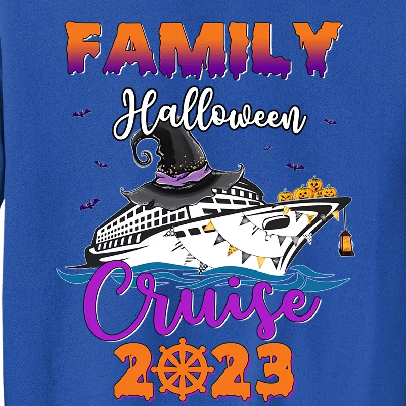 Halloween Cute Boo Cruise Squad Family Outfits Cruising Crew Great Gift Tall Sweatshirt