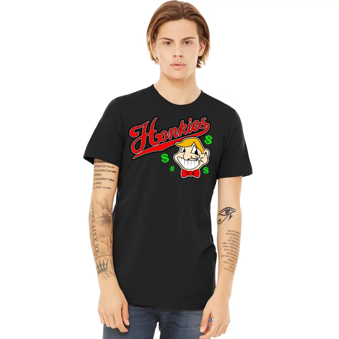 Honkies Caucasians Baseball Premium T-Shirt