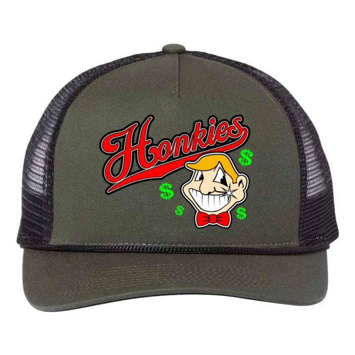 Honkies Caucasians Baseball Retro Rope Trucker Hat Cap