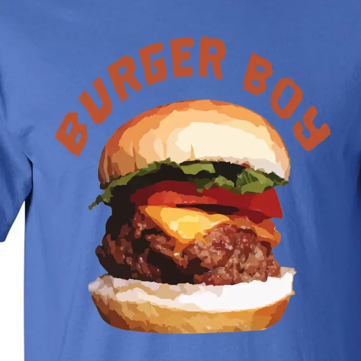 Hamburger Cheeseburger Burger Funny Fast Food Gift Tall T-Shirt