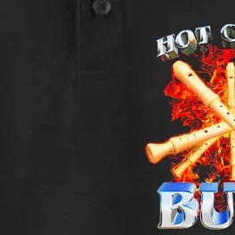 Hot Cross Buns Dry Zone Grid Performance Polo