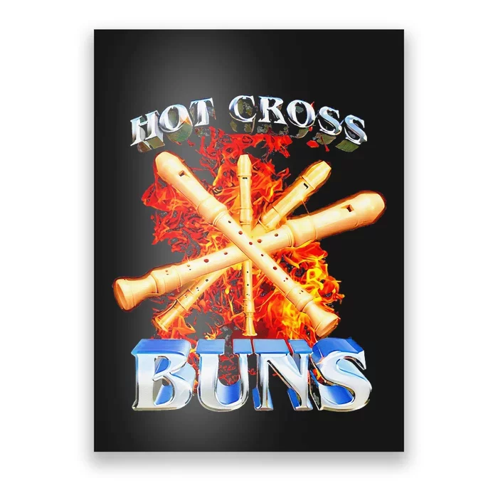 Hot Cross Buns Poster Teeshirtpalace