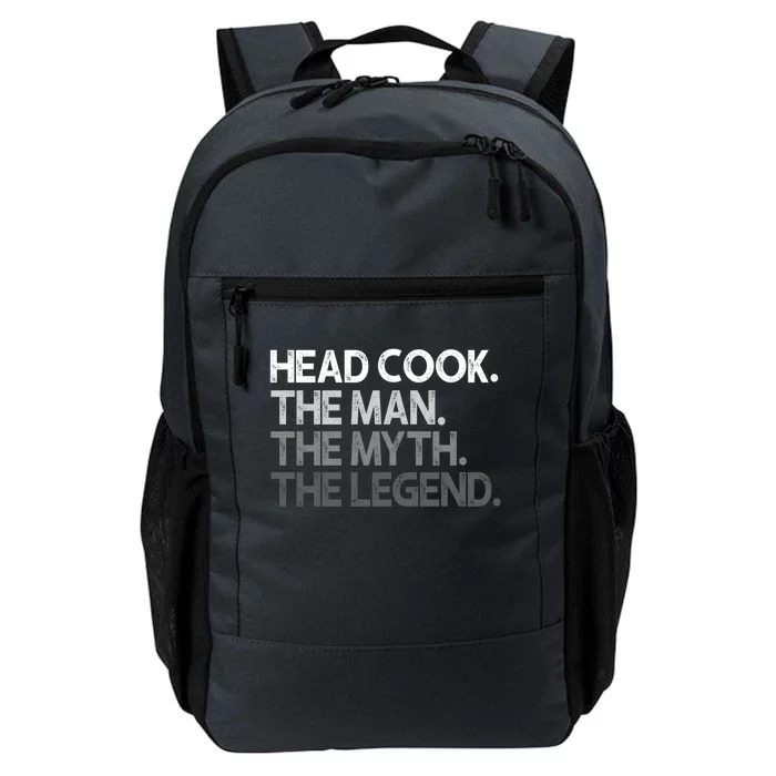 Head Cook Chef The Myth Legend Gift Daily Commute Backpack