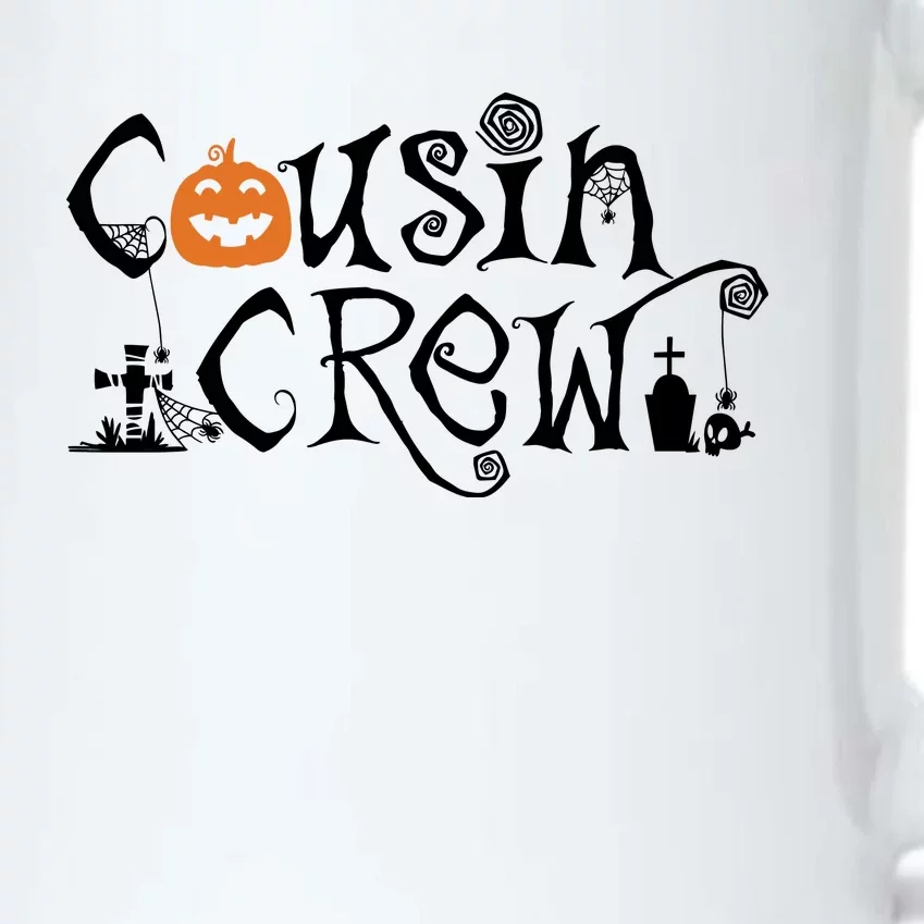 Halloween Cousin Crew Family Matching Black Color Changing Mug