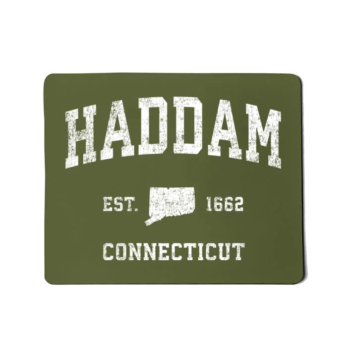 Haddam Connecticut Ct Vintage Sports Mousepad