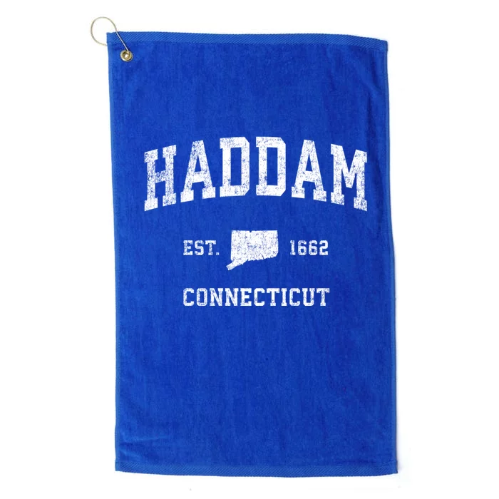 Haddam Connecticut Ct Vintage Sports Platinum Collection Golf Towel