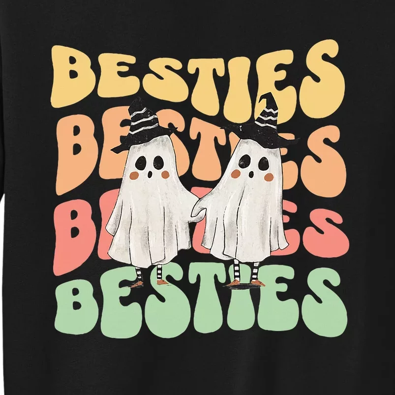 Halloween Couples Costume For Best Friends Besties Ghosts Sweatshirt