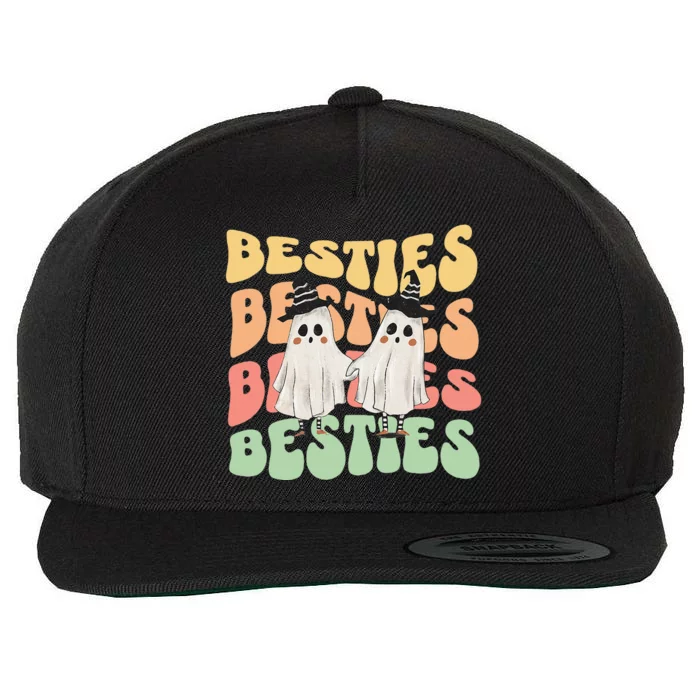 Halloween Couples Costume For Best Friends Besties Ghosts Wool Snapback Cap