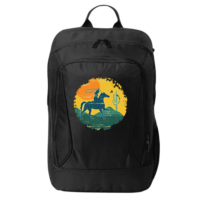 Horse Cow Cow Horseback Rodeo Lover Thoroughbred Gift City Backpack