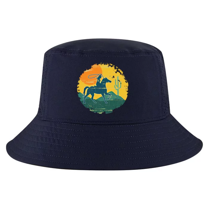 Horse Cow Cow Horseback Rodeo Lover Thoroughbred Gift Cool Comfort Performance Bucket Hat