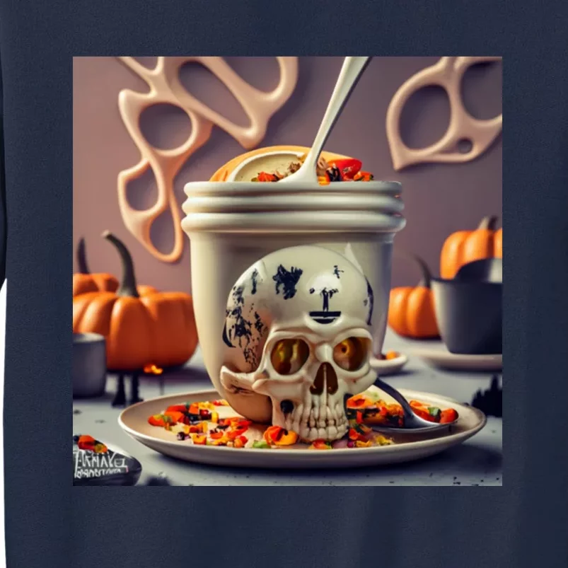 Halloween Candies Cereal Tall Sweatshirt