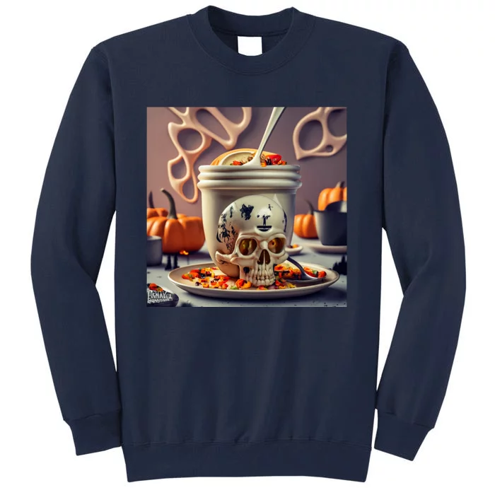 Halloween Candies Cereal Tall Sweatshirt