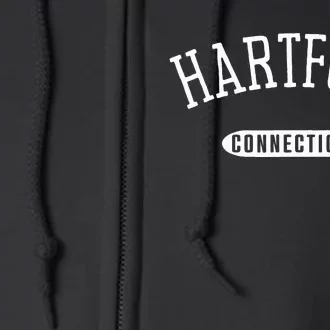 Hartford Ct Classic Style Hartford Connecticut Ct Full Zip Hoodie