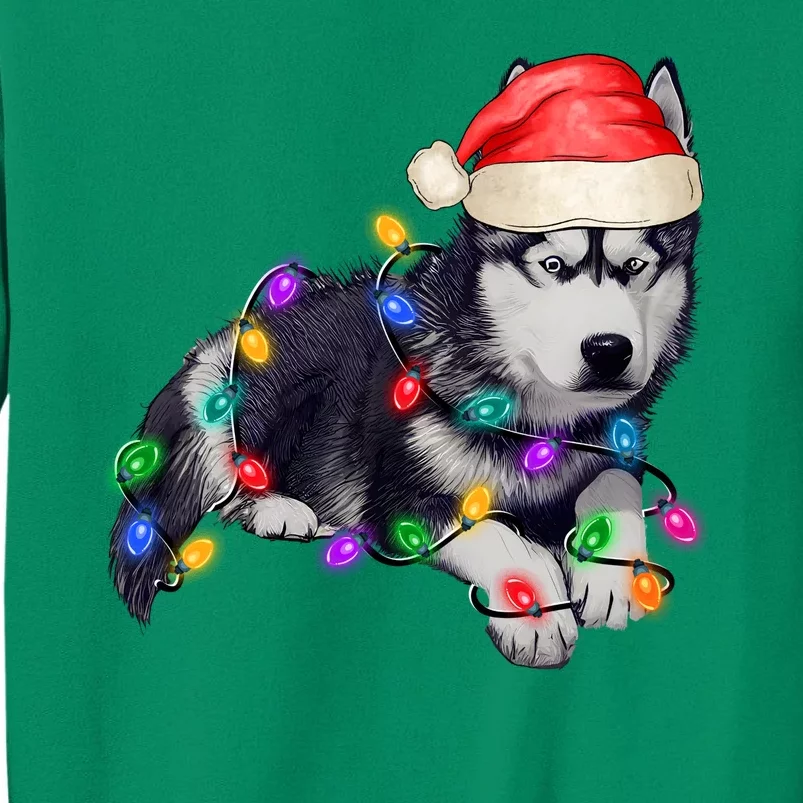 Husky Christmas Cute Dog Lover Holiday Sweatshirt