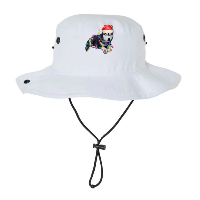 Husky Christmas Cute Dog Lover Holiday Legacy Cool Fit Booney Bucket Hat