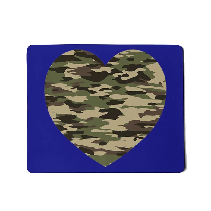 Heart Camoflauge Clothing Camo Military Tactical Gift Mousepad