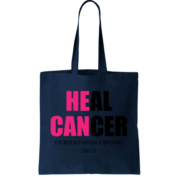 Heal Cancer | Cancer Awareness Tote Bag