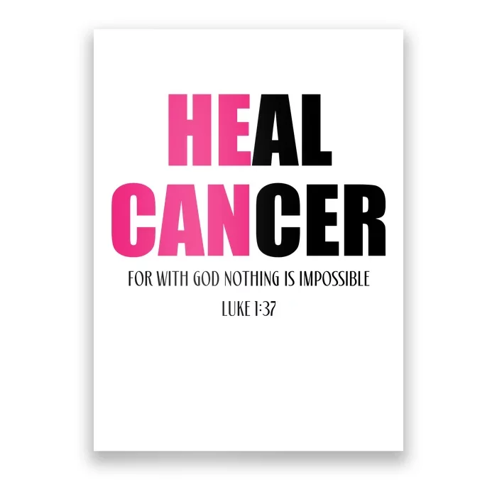 Heal Cancer | Cancer Awareness Poster