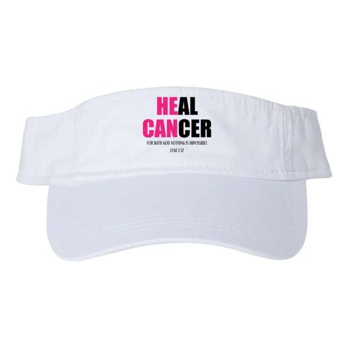 Heal Cancer | Cancer Awareness Valucap Bio-Washed Visor