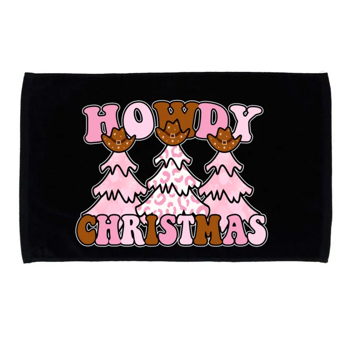 Howdy Christmas Cute Holiday Microfiber Hand Towel