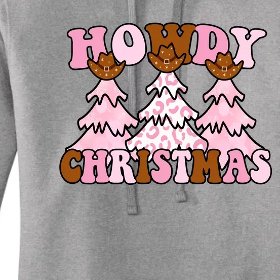 Howdy Christmas Cute Holiday Women's Pullover Hoodie