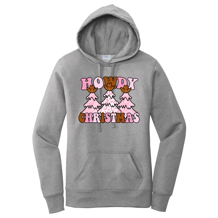 Howdy Christmas Cute Holiday Women's Pullover Hoodie