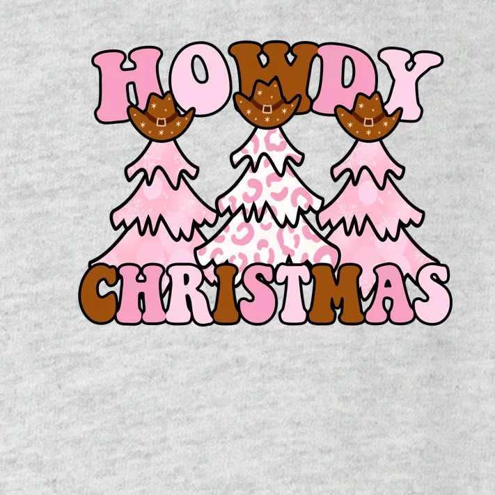 Howdy Christmas Cute Holiday Toddler Long Sleeve Shirt