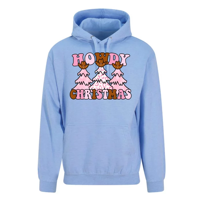 Howdy Christmas Cute Holiday Unisex Surf Hoodie