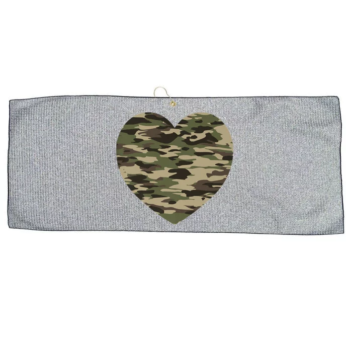 Heart Camoflauge Clothing Camo Military Tactical Gift Large Microfiber Waffle Golf Towel