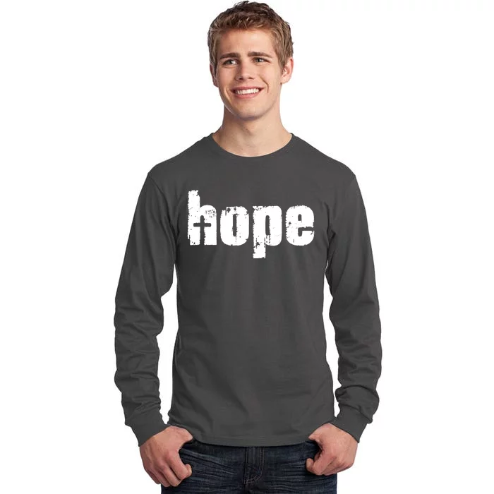 Hope Cross Christianity Tall Long Sleeve T-Shirt