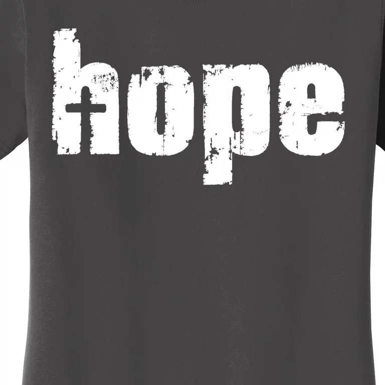 Hope Cross Christianity Women's T-Shirt