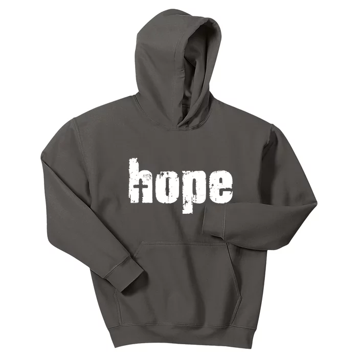 Hope Cross Christianity Kids Hoodie