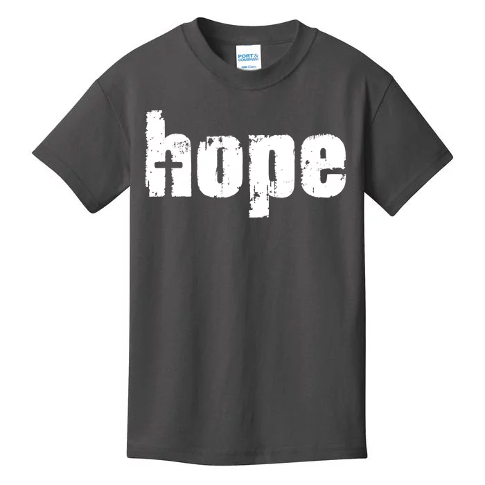 Hope Cross Christianity Kids T-Shirt