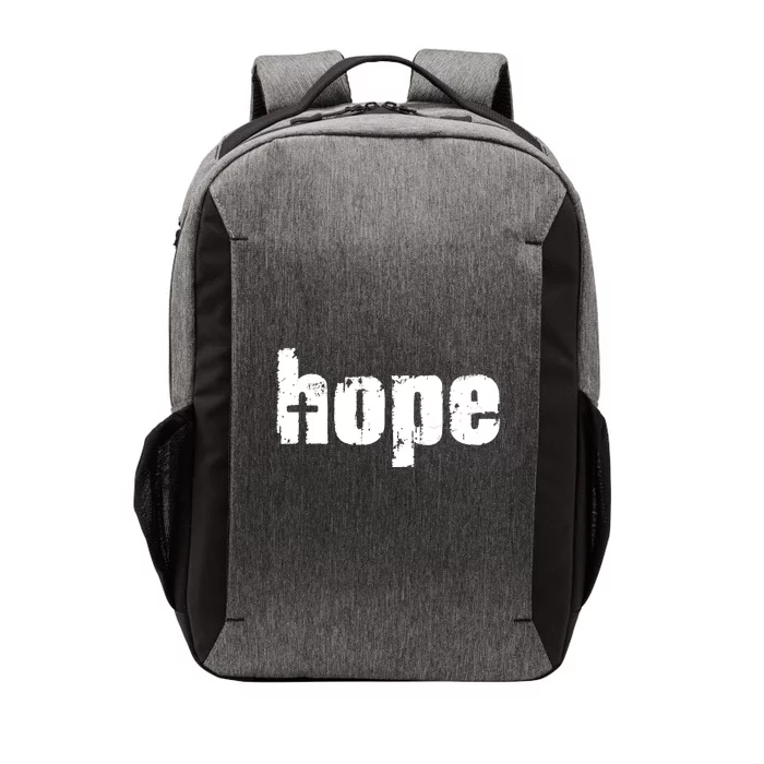 Hope Cross Christianity Vector Backpack