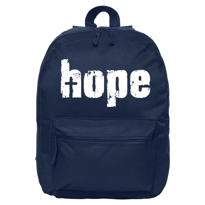 Hope Cross Christianity 16 in Basic Backpack