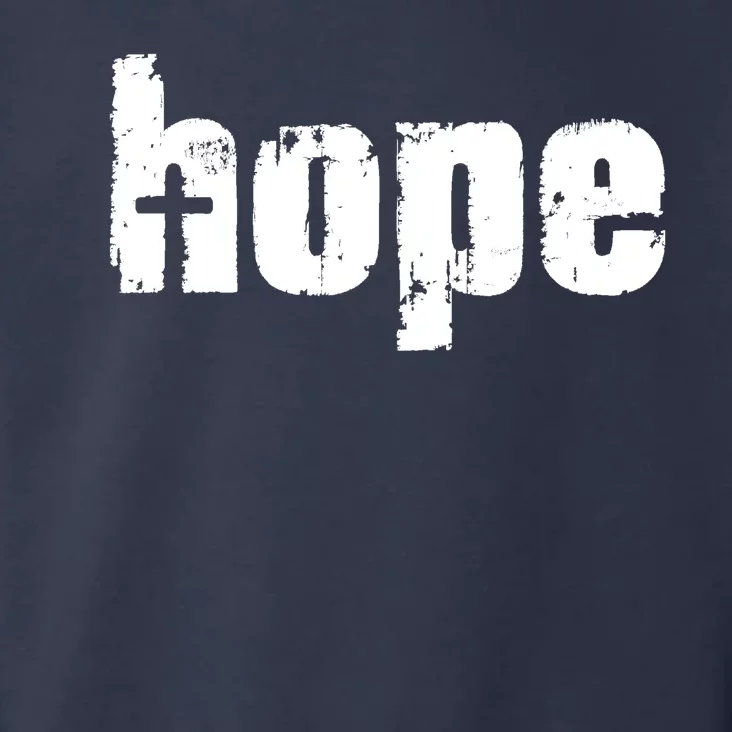 Hope Cross Christianity Toddler Hoodie