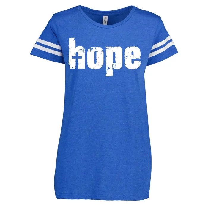 Hope Cross Christianity Enza Ladies Jersey Football T-Shirt