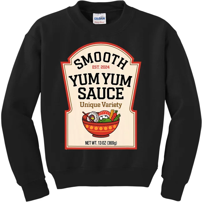 Halloween Condiments Couples Costume Sauce Kids Sweatshirt