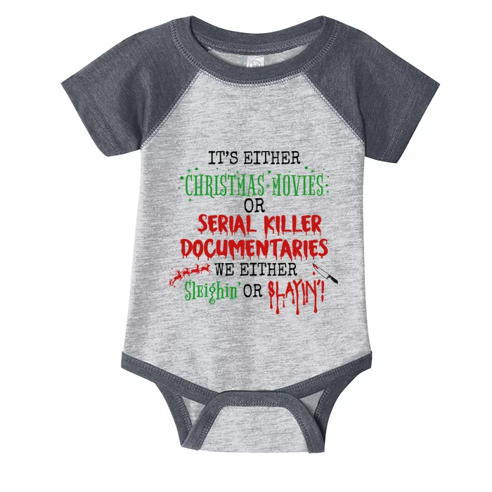 Horror Christmas Classic Infant Baby Jersey Bodysuit