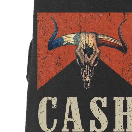 Howdy Cash Cowboy 90s Personalized Team Cash Family Outlaw Doggie 3-End Fleece Hoodie